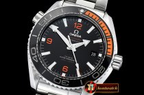 Omega Planet Ocean 43.5mm SS/SS Black/Org VSF 1:1 Asia 8900