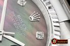 Rolex Datejust DJ 36mm Oyst Flt SS/SS Black MOP Diams BP A3135 M