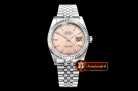 Rolex Datejust DJ 36mm Jub Flt 904L SS/SS Rose Stick ARF A3135 Mod