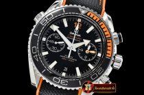 OMG0538B -P-Ocean Chrono Blk/Org SS/NY Blk JHF V3 A7750 Mod9900