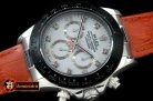 Replica Rolex Daytona 116519 SS/CER/LE White Diam A-7750 Sec@6