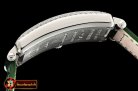 Franck Muller Long Island Ld 952QZ DIAM/SS/LE (Grn) Wht GF Swiss Qtz