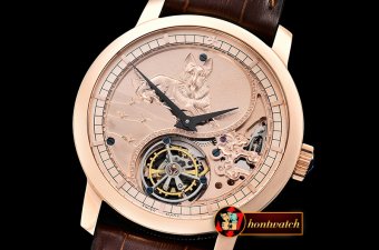 Vach. Constantine Legend Chinese Zodiac Tourbillon RG/LE Dog Tourb