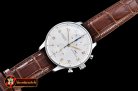 Luxury Replica IWC Portuguese Chrono SS/LE Wht/Wht Gold Num ZF A
