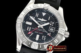Breitling Avenger II GMT A3239011 SS/RU Black GF A2836