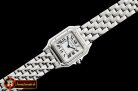 Cartier Panthere Secrete De Ladies SS/SS White GF Swiss Qtz