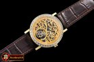 Piaget Altiplano Skeleton Tourb Diams YG/LE Engr Tourbillon