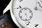 IWC FA Jones Ltd Ed SS/LE Wht/Blk Num Asia 6498