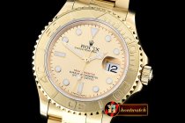 Replica Rolex YachtMaster Mens YG/YG Gold BP Asia 2836 Mod3135