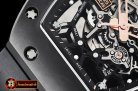 Richard Mille RM035 Black Toro Gold CER/VRU Blk Skele KVF MY8215 Mod