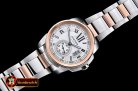 Best Quailty Cartier Cartier De Calibre RG/SS White JF Miyota 82