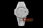Patek Philippe Nautilus 7010 Ladies Full Diams SS/SS Diams TWF MY9015