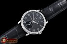 Blancpain Villeret Complications SS/LE Blk/Rmn OMF Miyota 9015