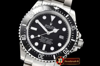 Rolex SeaDweller 116600 Cer Bez SS/SS Black BP A3135 Mod