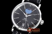 IWC Portofino Automatic SS/LE Black A2851 Mod