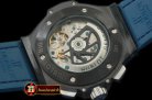 HUB0323E - Big Bang Pearl/ Sq D-Blue Ruby All Black A-7750