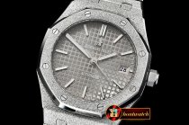 Audemars Piguet Royal Oak 37mm Frosted SS/SS Grey JHF MY9015