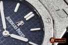 AP0530B - AP Royal Oak 33mm Frosted SS/SS Blue JHF V2 Swiss Qtz