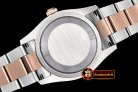 Replica Rolex DateJust Mens 36mm RG/SS Blk MOP Diam BP Asia 2836