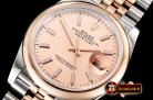 Rolex DateJust 36mm Jub Dome RG/SS Rose/Stk BP A2813