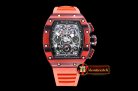 Richard Mille RM011-03 Auto Flyback Chrono Red FC/VRU Blk A7750