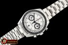 Omega Speedmaster Moonwatch SS/SS White OMF A7750 9900