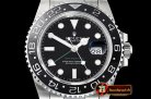 Rolex GMT II 116710LN 904L SS/SS Blk GMF Asia 2836