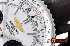 BSW0315B - Navitimer SS/LE White Stk A-7750