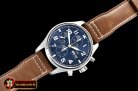 IWC Pilot Chrono "Le Petit" 377721 SS/LE Blue ZF A7750