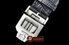 Jaeger Le Coultre Polaris Automatic 41mm SS/LE Black Miyota 9015 Mod