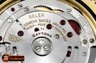 Rolex Daytona 116518 CER/YG/RU Black/Stk ARF V2 A4130 Mod