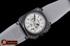 Bell & Ross BR03-94 Rafale L.E. Chronograph PVD/RU Grey Asia 7750