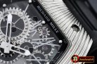 Richard Mille RM018 Tourbillon Boucheron SS/RU Black MY9015 Mod