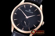 JAEGER LE COULTRE Master Control 1000 hours RG/LE Black ST-17 Mo