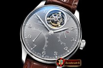 IWC Portugese Mystere Tourb IW504602 SS/LE Grey ZF Tourb