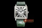 Franck Muller Master Sq 6002 Midsize SS/LE Green White GF - Swiss Qtz