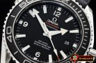 Omega Planet Ocean 45mm Cer Bez SS/RU Black JHF A2836 Mod