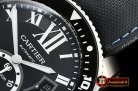Cartier Calibre De Cartier Diver SS/NY/RU Black JF Asia 2824