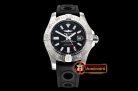 Breitling Avenger II Seawolf SS/RU Black Stk GF V2 Asia 2836