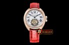 Cartier Cle De Cartier Tourb Ladies RG/LE White Asia HW Tourb