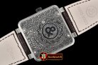 Bell & Ross BR01 2016 Burning Skull Ltd Ed SS/LE2 Black Asia 23