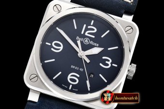 Bell Ross BR03-92 42mm SS/LE Blue MY9015