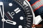 Omega Seamaster Diver 300m Co-Axial Cer SS/NY Black BP A2836