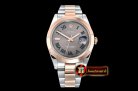 Rolex Datejust II DJ2 41mm Oyt Smt RG/SS Grey/Rmn BP Asia 2813