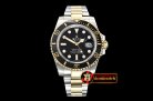Rolex Submariner 116613 Cer YG/SS Black GMF Asia 3135