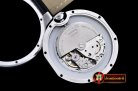 Cartier Balon Bleu Mens Diams Bez SS/LE White Miyota