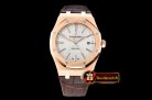 Audemars Piguet Royal Oak 15400 RG/LE White JF V5 MY9015 Mod 3120