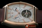 VC077B - Malte Tourbillon RG/LE White Flying Tourbillon