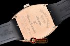 Franck Muller Vanguard Mens V45 Diams RG/LE/RU Black Diam ABF A2824