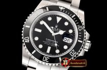 Rolex Submariner 116610LN 904L SS/SS Black NAIL Asia 3135